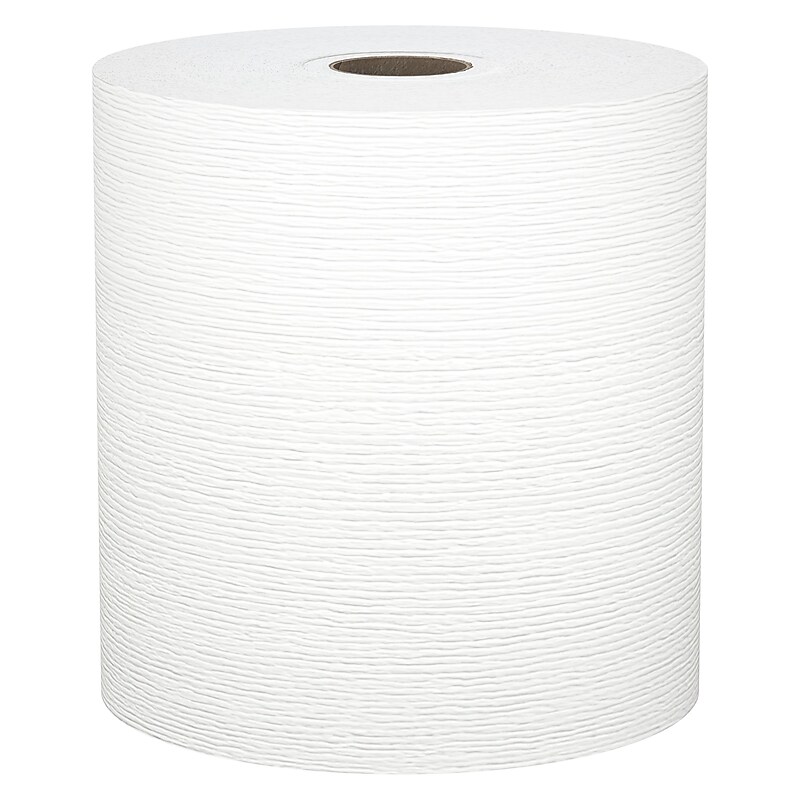 Kleenex Professional Recycled Hardwound Paper Towels, 1-ply, 425 ft./Roll, 12 Rolls/Carton (01080) image 1