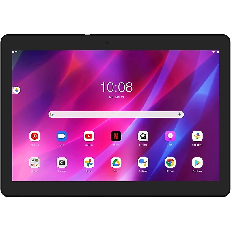 Supersonic Sonic10 10.1" Tablet with Detachable Keyboard, WiFi, 32GB Storage, Android 13, Black (SC-3110) image 1