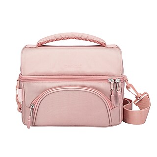 jansport lunch box misty rose Break Made of 100% recycled polyester 600 denier Misty Rose Lunch Box Jansport