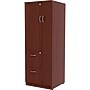 Lorell Essentials Series 65.6" Laminate Tall Storage Cabinet With 2 Drawers, Mahogany (LLR69897)~#|#~6C3D293B-2541-4E2D-90E64A6EF39D2F29_sc7