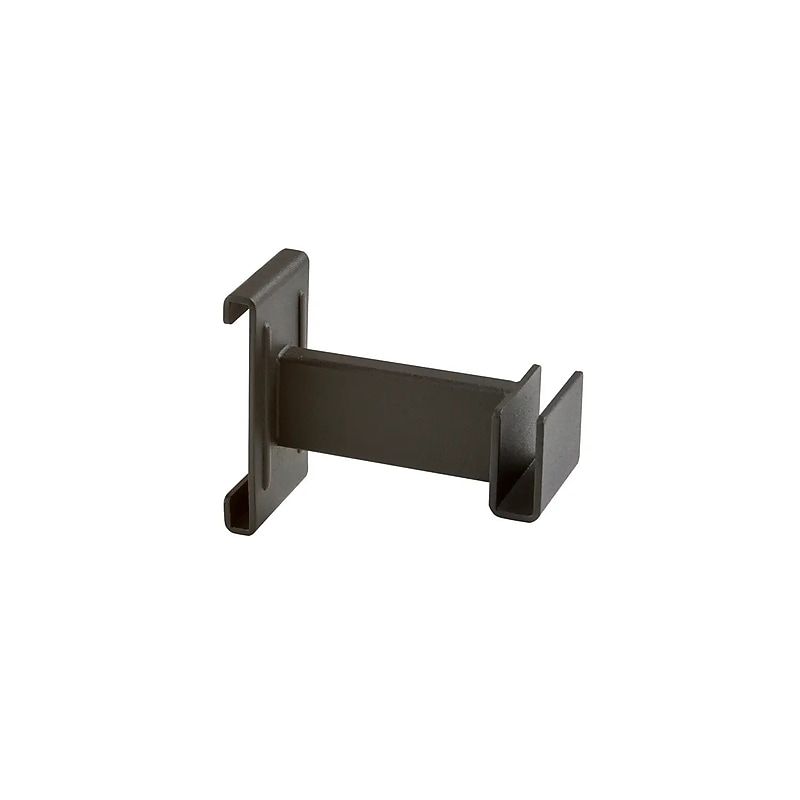 Nahanco 4" Rectangular Tubing Hangrail Bracket, Black (HML4MAB) image 1