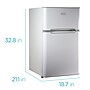 Black & Decker Adjustable Temperature Control Refrigerator w/Freezer, 3.1 Cu. Ft., White (BCRDK32W)~#|#~6C447095-7816-4F7C-B3E8CF419BCB81FB_sc7