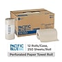 Pacific Blue Basic Recycled Paper Towels, 2-ply, 250 Sheets/Roll, 12 Rolls/Carton (28290)~#|#~sp42116435_sc7