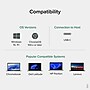 Plugable 11-in-1 USB-C Hub with Ethernet, Silver (USBC-11IN1E)~#|#~6C51CBC3-4C0C-40F2-B7285A0400D6C0B9_sc7