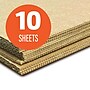 Flipside E-Flute Poster Board, 40" x 32", Corrugated, Brown, 10/Carton (32404-10)~#|#~6C51DF37-8D4D-452E-A1205455CF5A4FB4_sc7