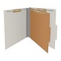 Medical Arts Press Pressboard Classification Folder, 1-Divider, 2" Expansion, Letter Size, Gray, 10/Box (DV-T42-14-3GRY-PKT)~#|#~6C5ADD06-431F-4F55-AEA852D8286C63E8_sc7