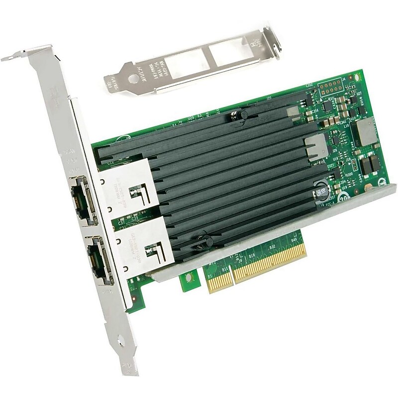 Intel X540 2-Port PCI X8 Gigabit Ethernet Adapter (X540T2BLK) image 1