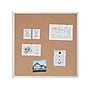 U Brands Cork Bulletin Board, Silver Frame, 3' x 3' (2877U00-01)~#|#~6C5E0733-BCAD-4389-B570A23AFC298688_sc7