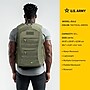 US Army ZULU Laptop Backpack, Large, Tactical Green (USBZUL18GRN)~#|#~6C5EE9D2-903C-4887-AB099E5318D8A70A_sc7