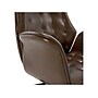Thomasville Furniture Brooks Ergonomic Bonded Leather Swivel Executive Chair, Brown (51493-BRN)~#|#~6C66188E-20EE-42EA-8AD689C58E89A70C_sc7