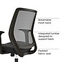 Staples Essentials Ergonomic Fabric Swivel Task Chair, Black (UN56947)~#|#~6C666A8C-01BC-4866-9DB5C771794AEA14_sc7