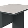 Bush Business Furniture Cubix 36"W Desk, Slate/White Spectrum (WC8436A)~#|#~6C6D7561-A664-4EEA-B7C5ED4C3EF00E29_sc7