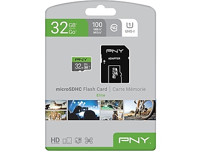 PNY Elite 32GB microSDHC Memory Card - Thumbnail 3