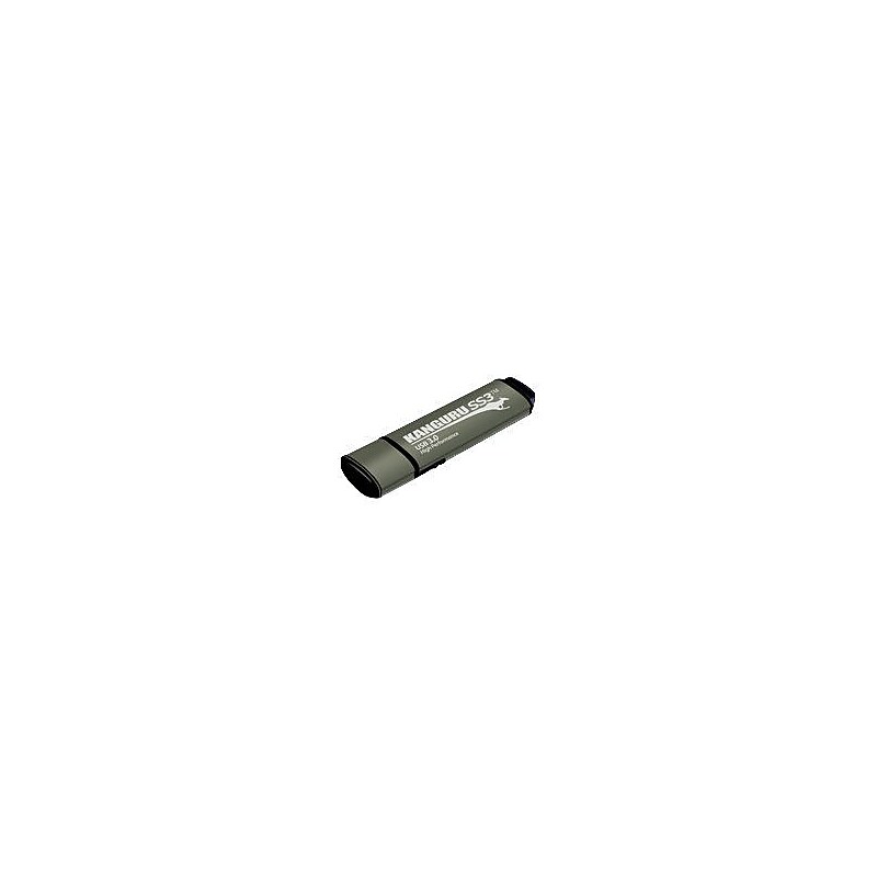 Kanguru SS3 with Write Protect Switch 32GB USB 3.0 Flash Drive, Gray (KF3WP-32G) image 1
