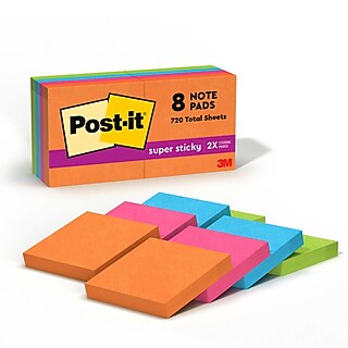 Post-it Super Sticky Notes, 2