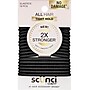 scunci No Damage All Hair Medium Hold Hair Tie, Black, 18/Pack (1014103A048)~#|#~6C7F9BBA-0363-418F-A003E88DE59EDB77_sc7