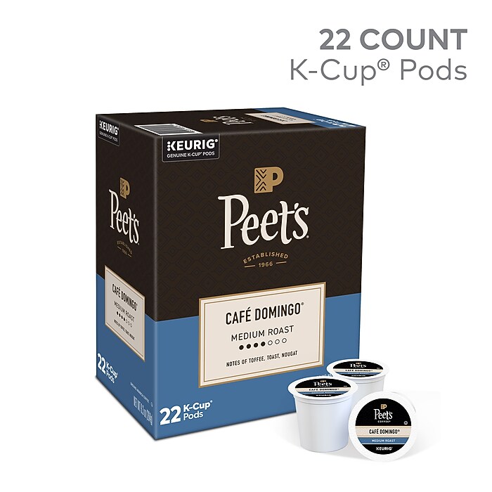 Peet's Coffee Café Domingo Coffee Keurig® K-Cup® Pods, Medium