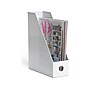 U Brands The Perforated Collection Metal Magazine File Holder, White (5716U01-06)~#|#~6C827364-C762-4714-853E6333ADE5AFE4_sc7