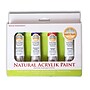 Natural Earth Paint Acrylic Paint, Assorted Colors, 1 oz., 4/Set (NEP594)~#|#~6C8E9134-6E4E-4546-BD8F4D95EBB8DD58_sc7