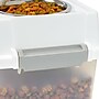 Iris 12 Quart Elevated Feeder Storage with Lid, Plastic, White (585114)~#|#~6C8E99B1-8472-46E0-993632D246C6950A_sc7