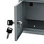 AdirOffice Steel Multipurpose Drop Box Interoffice Mailbox, Medium, Gray (631-02-GRY-PKG)~#|#~6C921BF7-F100-4B51-85F194529A6EC16F_sc7