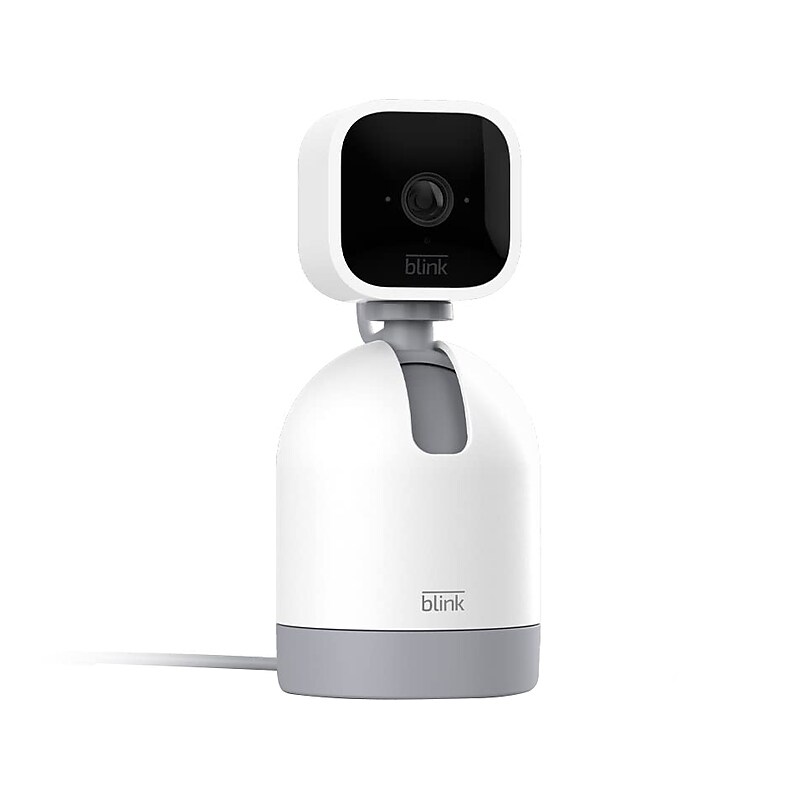 Blink Mini Pan-Tilt Wireless Camera, White (B09N6YCT3Y) image 1
