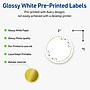 Avery Laser/Inkjet Circle Multipurpose Labels, 2" Dia., White, 120/Pack (S00-D2T)~#|#~6C950111-F406-40B1-B71A9AF3BB7E4506_sc7