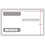 ComplyRight Double Window Envelope for W-2 (5218) Tax Form, 5.63" x 9", White/Black, 100/Pack (51511)~#|#~6C9F0C92-003F-42C4-9C4F4E93840D4708_sc7