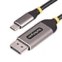 StarTech 9.8' Display Port to USB-C Video Cable, Male to Male, Black (142-USBC-DP-8K-10F)~#|#~6CA1544E-19AE-4D7D-800EB5F8B6C7A3DB_sc7