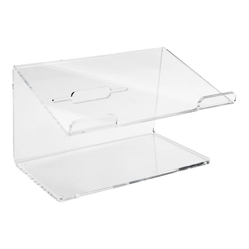 Russell+Hazel 14" x 8.75" Acrylic Laptop Stand, Clear (51183) image 1