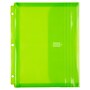 JAM Paper Plastic Binder Pocket, 3-Hole Punched, Lime Green, 3/Pack (218VB1LIMEX3)~#|#~6CA480C2-1CD3-4348-943F61CFBB1A8329_sc7