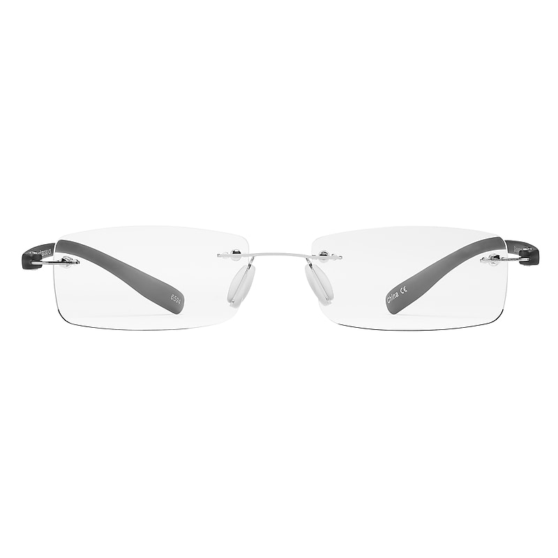 SAV Flex 2 +1.50 Strength Flexible Reading Glasses, Grey (E5026) image 1