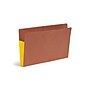 Smead Recycled Reinforced File Pocket, 3" Expansion, Legal Size, Yellow/Redrope, 10/Box (74688)~#|#~6CA7536E-2FC2-45F4-A024D4F3F0A3A578_sc7