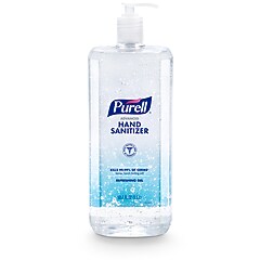 PURELL Advanced 70% Alcohol Gel Hand Sanitizer, Clean Scent, 1.5 L
