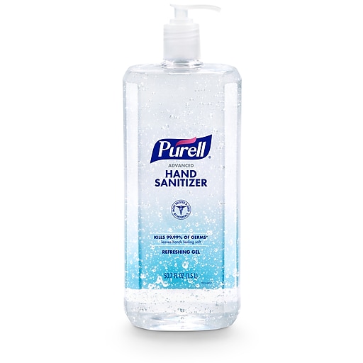 PURELL Advanced Hand Sanitizer Refreshing Gel Clean Scent 1.5