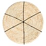 Household Essentials Round Handwoven Corn Rope Baskets, Natural/Black, 3/Set (HE1227)~#|#~6CAC1AF4-4532-4154-A778BC40FBF5610E_sc7
