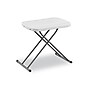 Staples® 25.5" x 17.8" Heavy Duty Folding Table, White Granite (79143)~#|#~6CAC5141-DB93-4192-9E8DD08A4A40200C_sc7