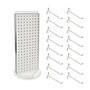 Azar Displays 20”H x 8”W Pegboard Counter Display with 16 4" Hooks, White (700508-WHT-4W16)~#|#~6CBC1BE8-7808-4CF8-AFD5AA6EF5768614_sc7