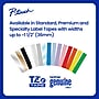 Brother P-touch TZe-335 Laminated Label Maker Tape, 1/2" x 26-2/10', White on Black (TZe-335)~#|#~6CBC8A5F-4450-44D1-8156A6BF9A0D0480_sc7