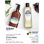Avery Print-to-the-Edge Laser/Inkjet Oval Labels, 2" x 3-1/3", Textured White, 80 Labels/Pack (22829)~#|#~6CBDB391-47F2-4DB8-AE677D23A6004F4C_sc7
