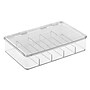 iDESIGN Small Stackable Plastic Storage Bin, Clear (40067)~#|#~6CC931BA-FE00-4D47-82673944452F689D_sc7