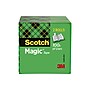 Scotch Magic Invisible Clear Tape Refill, 0.75" x 72 yds., 3" Core, Clear, 2 Rolls/Pack (810-2P34-72)~#|#~6CD48323-2081-4C1C-8F2132D1F6C7C56B_sc7