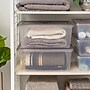 Iris 17 Quart Snap Top Plastic Snap Closure Storage Bin, Clear (500218)~#|#~6CD838F1-7A11-494A-894812C6B6F19BE4_sc7