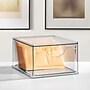 iDESIGN Small Stackable Plastic Storage Bin, Clear (80009)~#|#~6CD869F1-7F12-48FD-A165D04D197B7491_sc7