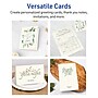 Avery Integrated Cards, 5.5" x 8.5", Matte Ivory, 10/Pack (95352)~#|#~6CE04A07-8BE8-40D6-9D9B53B7E9582B22_sc7