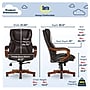 Serta Big and Tall Ergonomic Bonded Leather Swivel Executive Chair, Light Brown (43506A)~#|#~6CE4FCE9-719F-4EAA-94BBEF832631827E_sc7