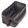 DOPP First Class Seasoned Traveler Admiral 10.25" Leather Toiletry Bag, Water Resistant, Brown (06952.BR)~#|#~6CE4FF10-B799-44E4-855F981ADC918758_sc7