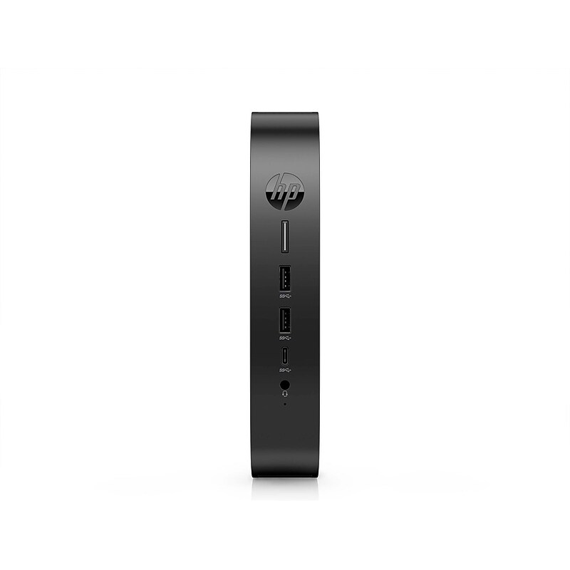 HP t655 Thin Pro Thin Client Desktop Computer, AMD Ryzen R2314, 4GB RAM, 32GB HDD, HP ThinPro (9B4D1UT#ABA) image 1