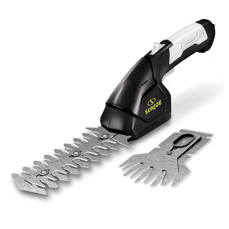 Sun Joe 7.2 V Cordless 2-In-1 Grass Shear and Hedge Trimmer (HJ604C) image 1