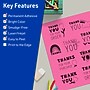 Avery Laser/Inkjet Rectangle Multipurpose Labels, 8.5" x 11", Bright Pink, 20/Pack (94269)~#|#~6CEA2F76-3928-464B-9877F775C126B26B_sc7